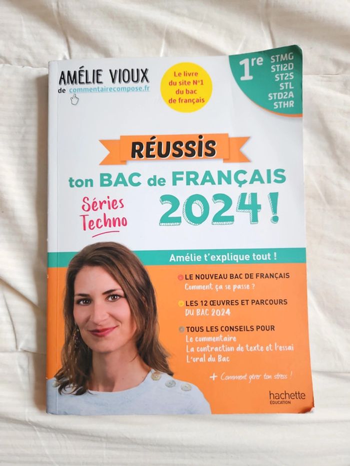 Réussis ton BAC de Français 2024, série Techno