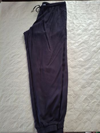 Pantalon léger et fluide bleu marine - taille 40