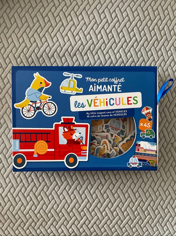 Mon petit coffret aimantée véhicule