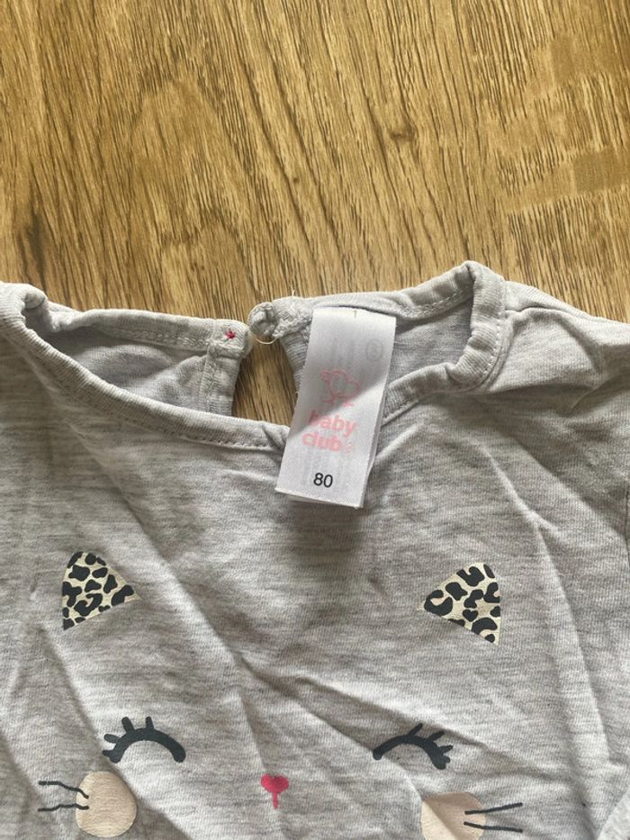 T-shirt manches longues taille 12/18 mois - photo numéro 3