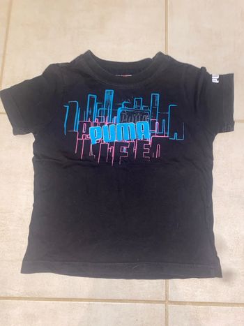 T-shirt puma pour enfants en taille 6 ans