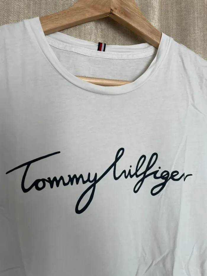 T-shirt Tommy Hilfiger blanc - photo numéro 3