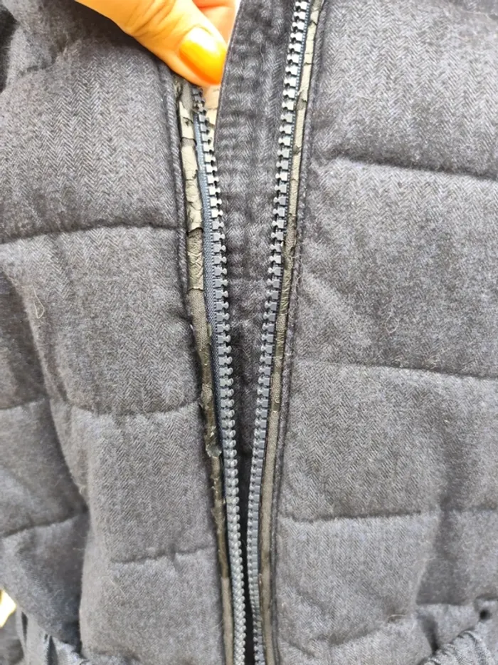 Doudoune longue femme taille XL camaïeu - photo numéro 5
