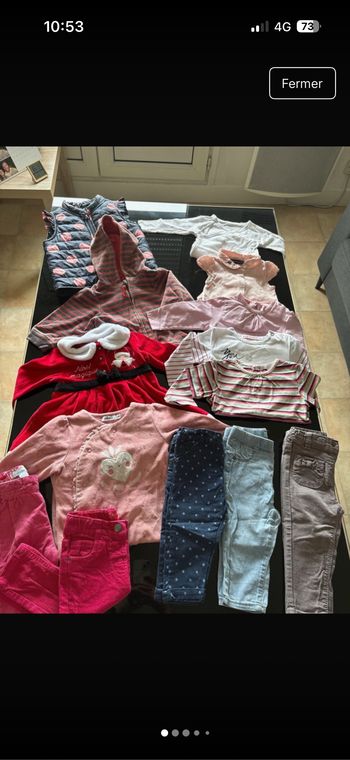 Gros lots 12 mois C&A