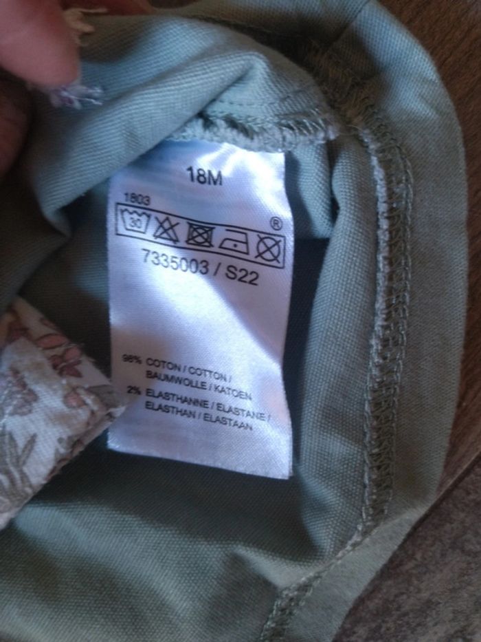 Ensemble robe + tee shirt manche longue taille 18 mois - photo numéro 5