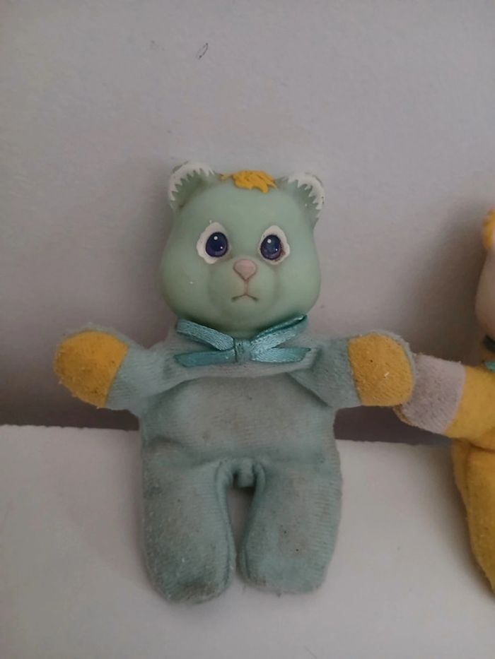 Lot cubs baby teal surprise bear plush - photo numéro 3