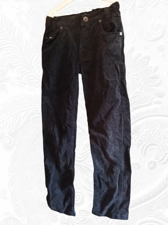 Jeans dessus velours