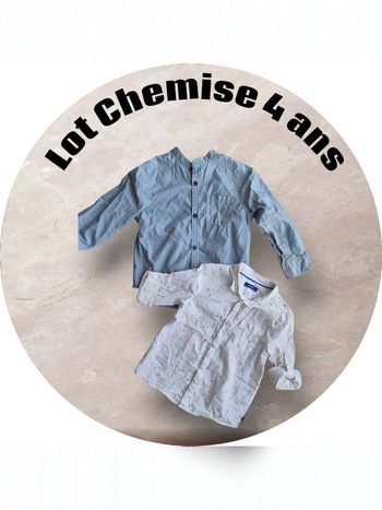 Lot 👔 garçon 4 ans