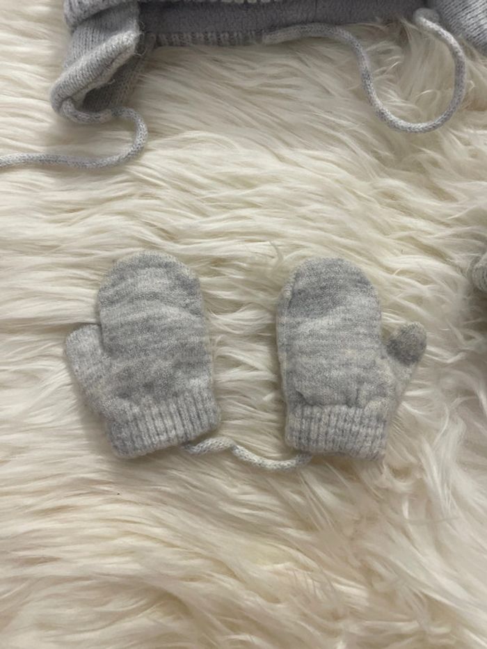 18 / 36 mois - ensemble bonnet gants tour de cou - photo numéro 4