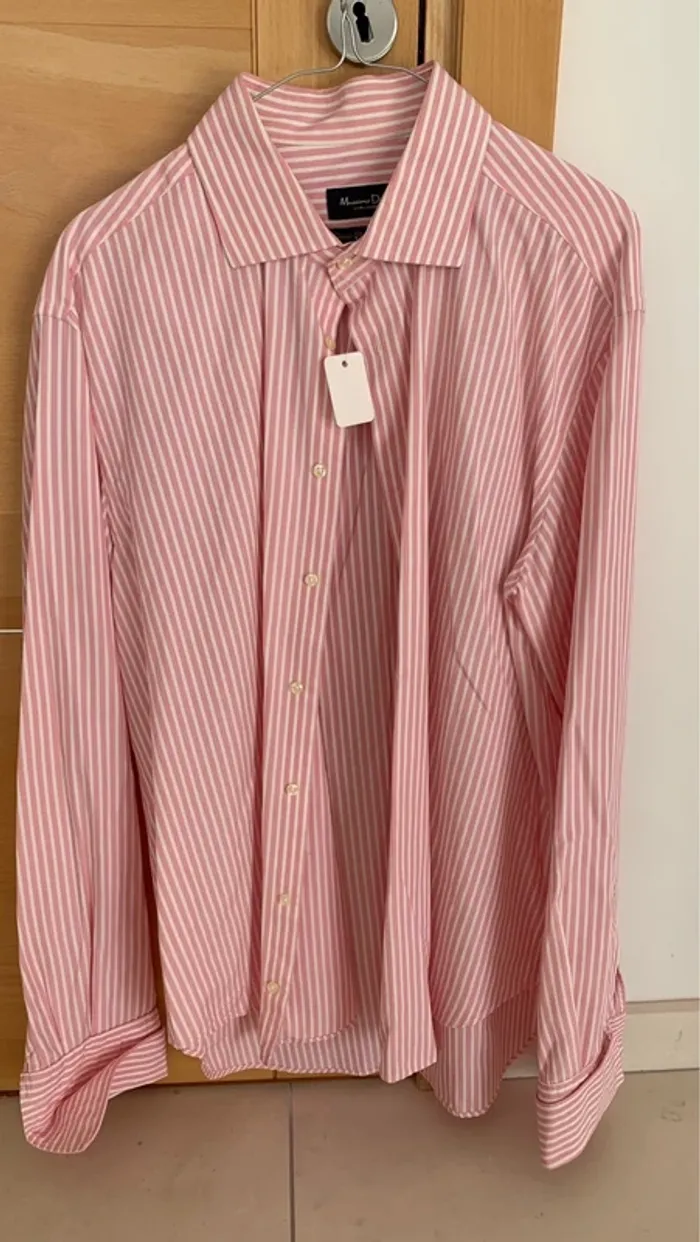 Chemise Massimo Dutti rayée pour manchette
