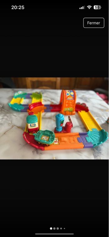 P’tit circuit train tut tut bolide