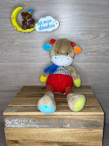 MD49 doudou vache 🐮 mots d’enfants