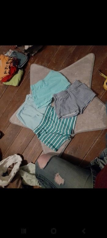 Lot 4 short 6 mois