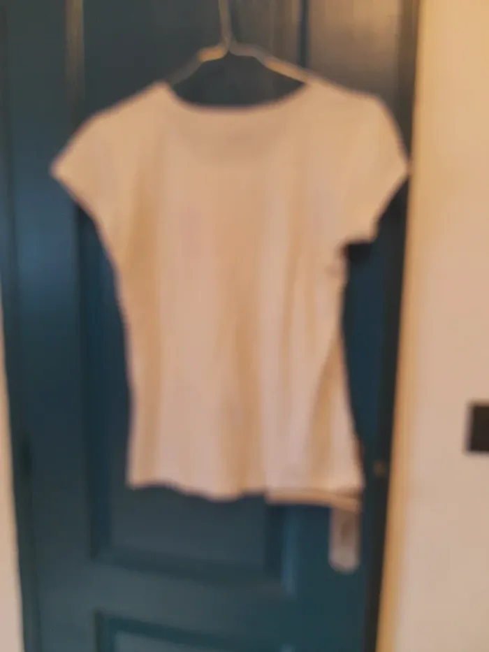 T shirt blanc L A taille M - photo numéro 6
