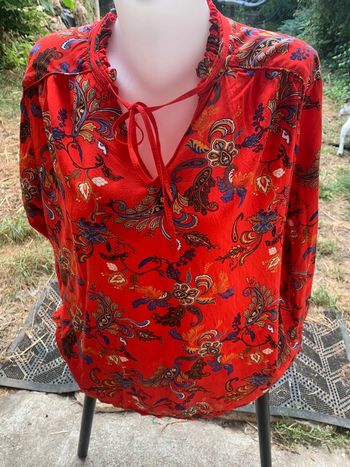 Blouse Kiabi manches longues taille 50-52