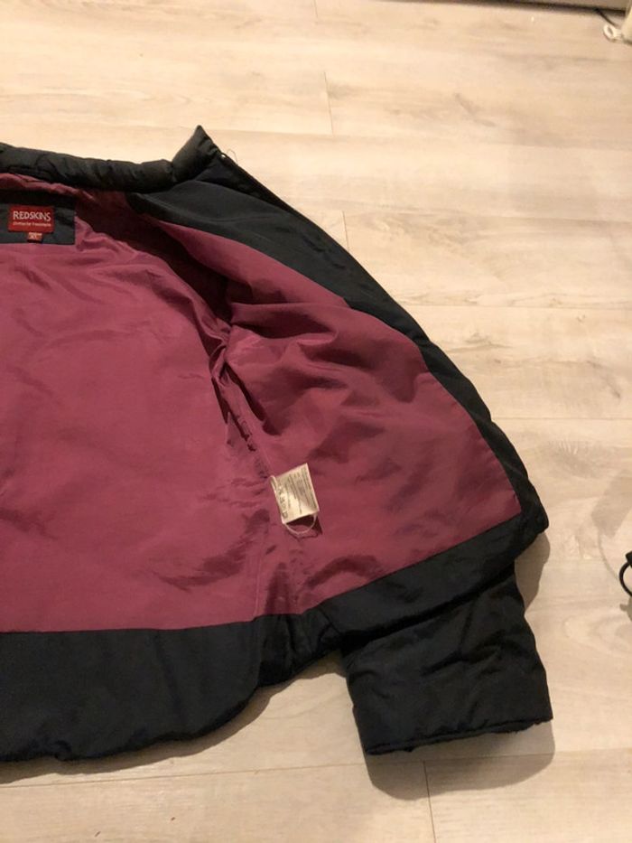 Veste noire style motard matelassé - photo numéro 6