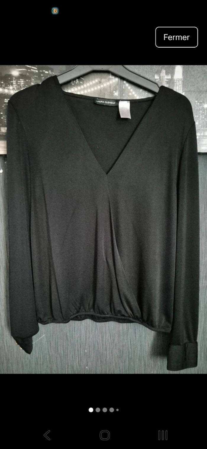 Blouse noire - photo numéro 2