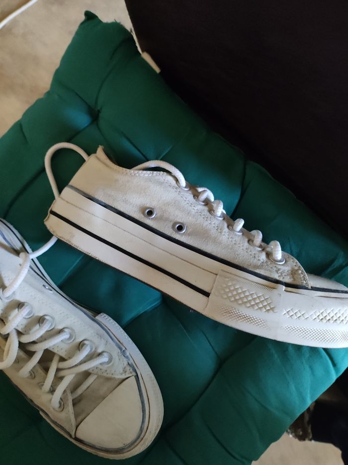 Converse blanche - photo numéro 2