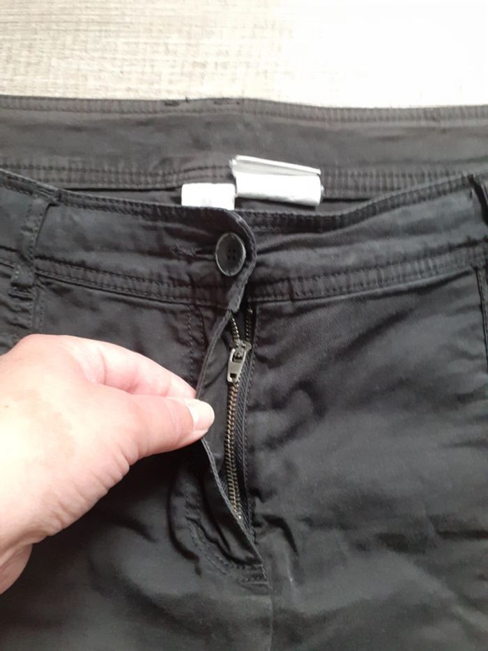 Pantacourt femme noir taille 42 - photo numéro 5