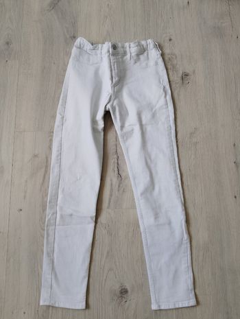 Jean blanc h&m 10/11 ans