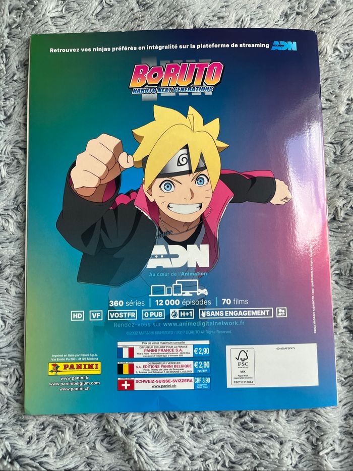 Album panini Naruto Shippuden - photo numéro 3