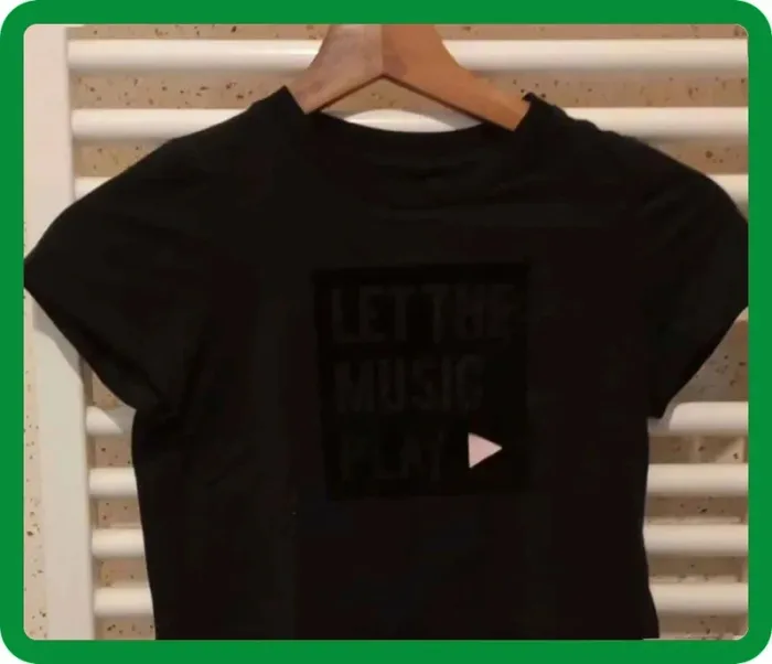 Tee shirt court manche courte noir rose Décathlon Taille 10 ans - photo numéro 2