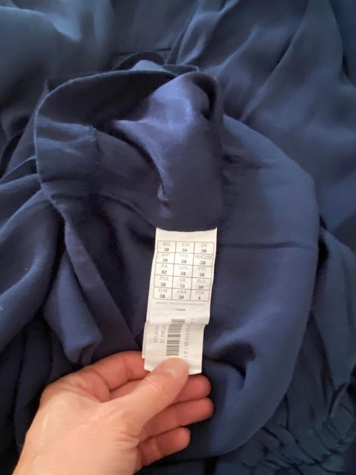 Robe Promod bleu marine taille 38 - photo numéro 18