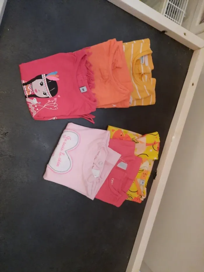 6 tee shirt 6 mois