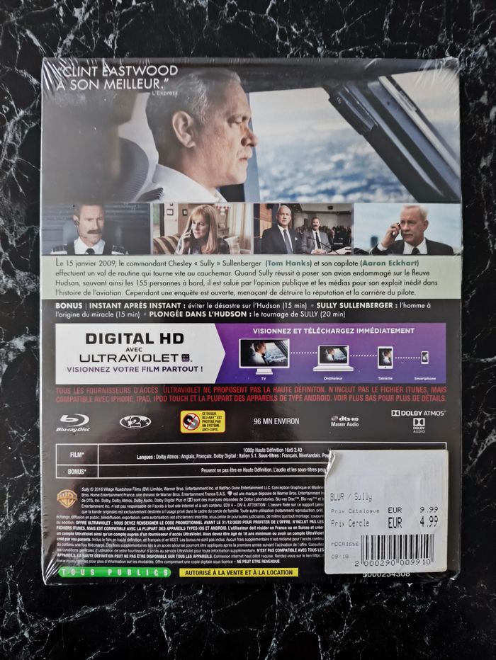 Sully (neuf) en Blu-ray - photo numéro 2