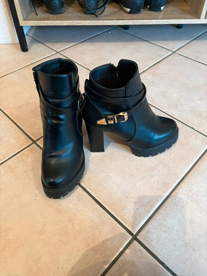 Bottine à talon