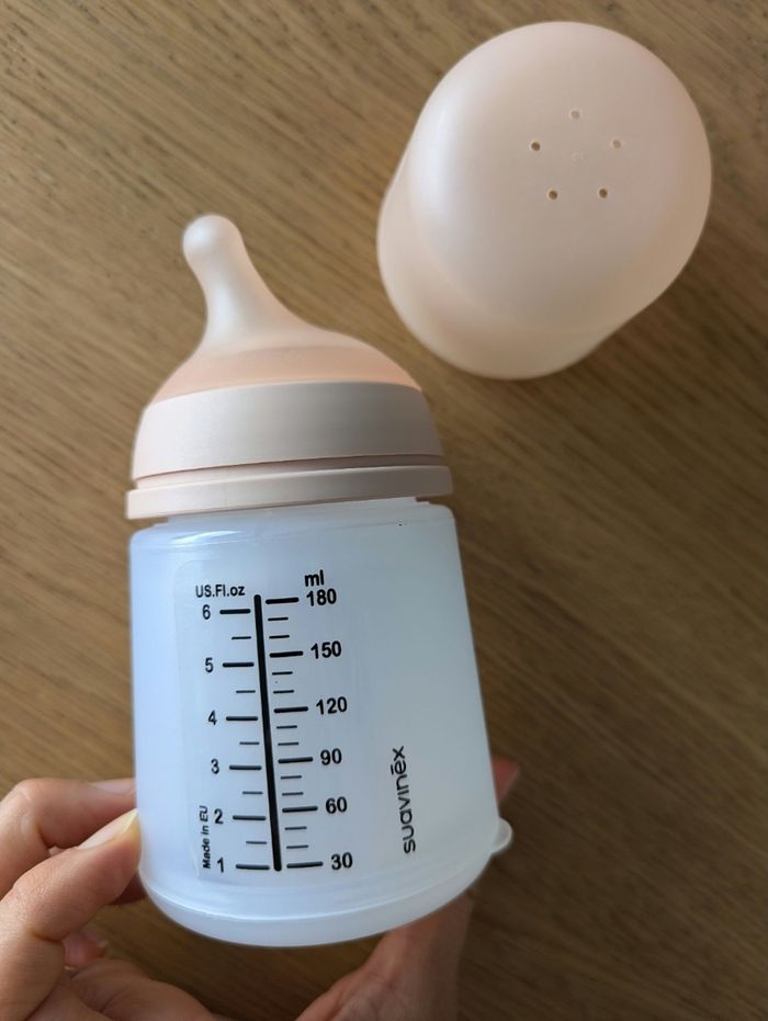 Biberon Suavinex embout idéal post allaitement