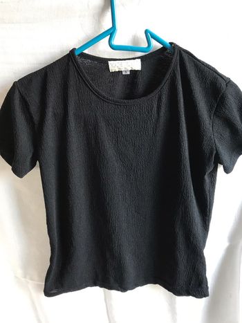 #haut #tee shirt #noir #taille3 #Agathe velmont