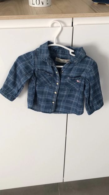 Chemise zara 3/6 mois