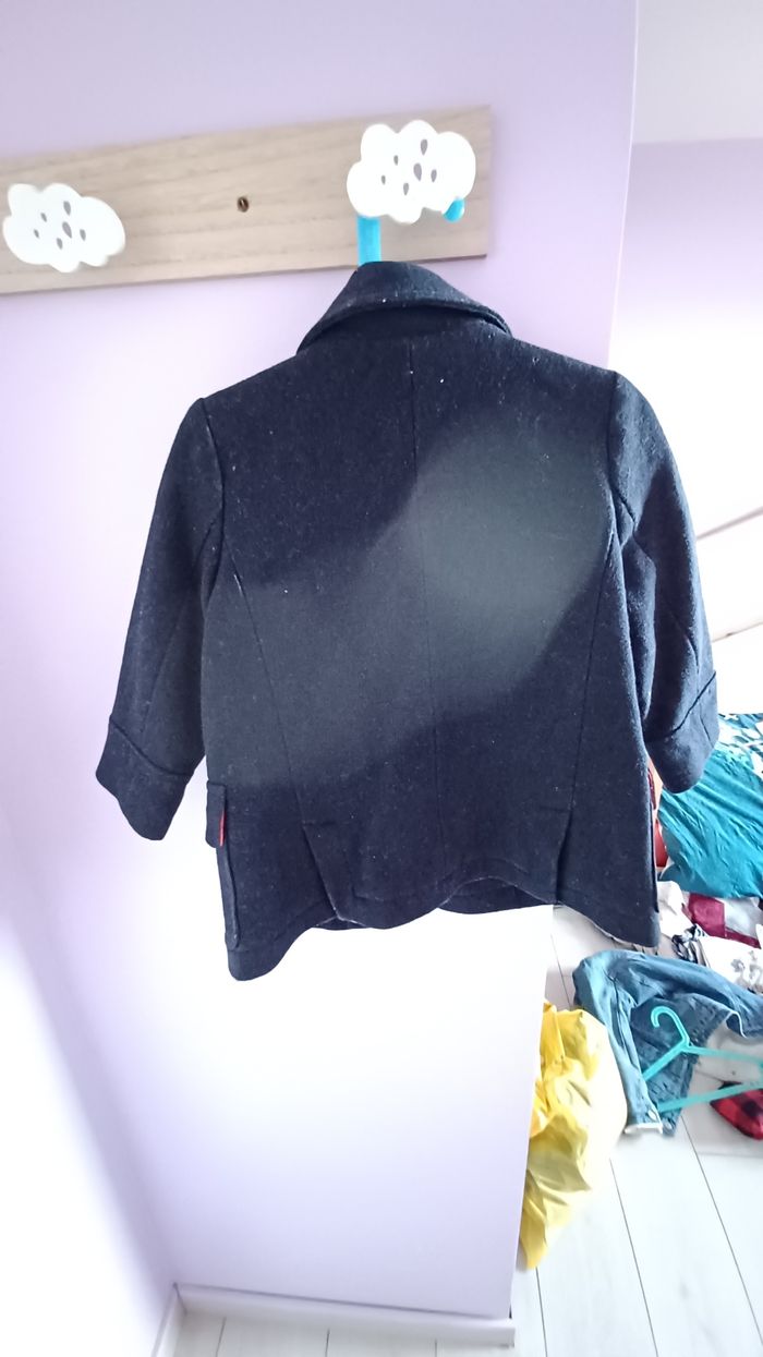 Caban en laine petit bateau - photo numéro 2