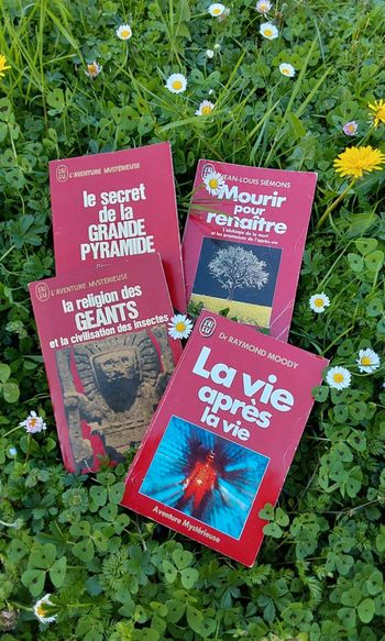 Lot de 4 livres  Aventure Mystérieuse