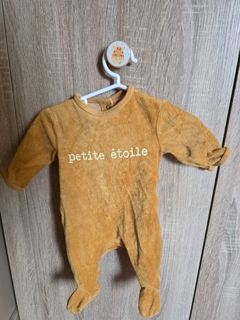 Pyjama mixte 1 mois