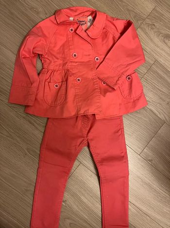 Ensemble fille sergent major 3 ans pantalon veste