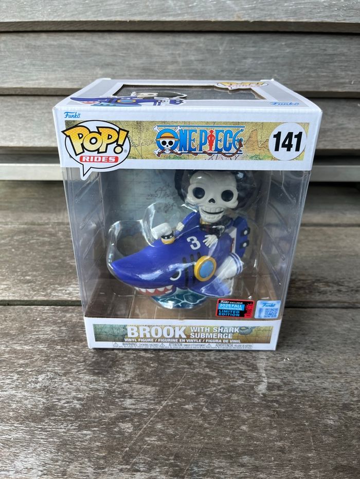 Funko Pop Rides Deluxe Brook with Shark Submerge NYCC # 141