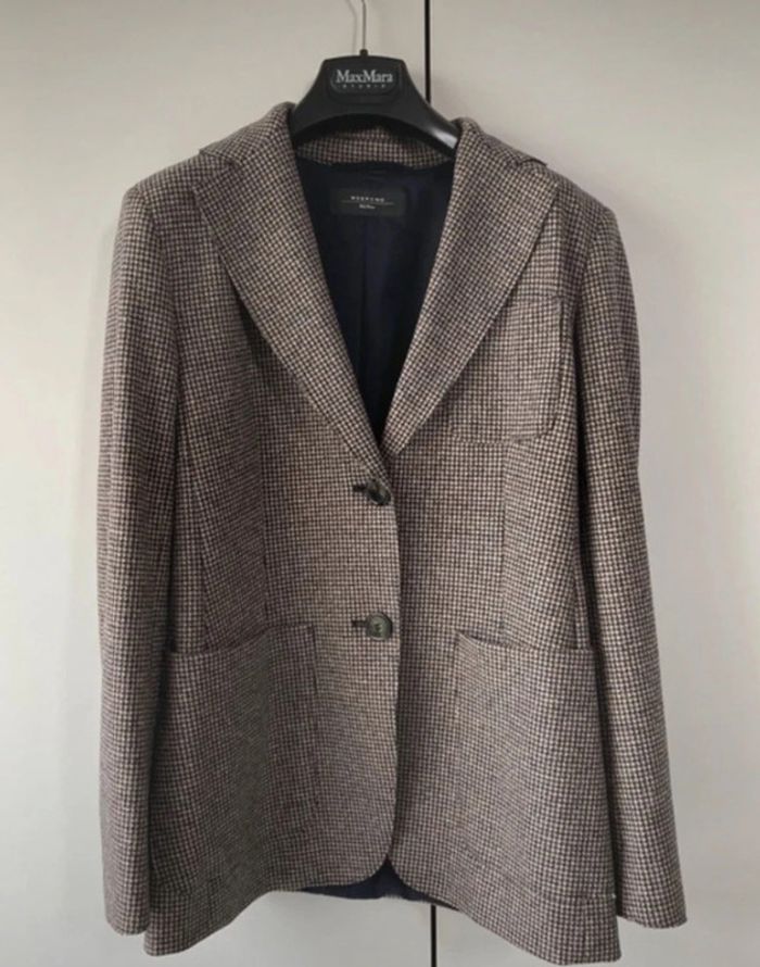 Superbe/beautiful blazer pied de poule || T36 || MaxMara