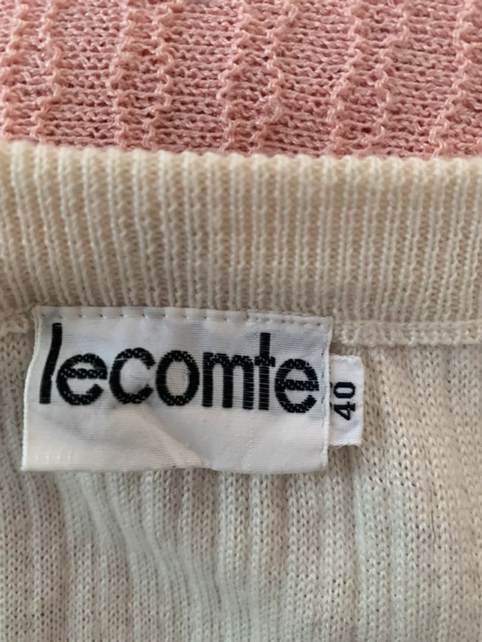 Veste Lecomte vintage sans manches  taille 40 - photo numéro 10