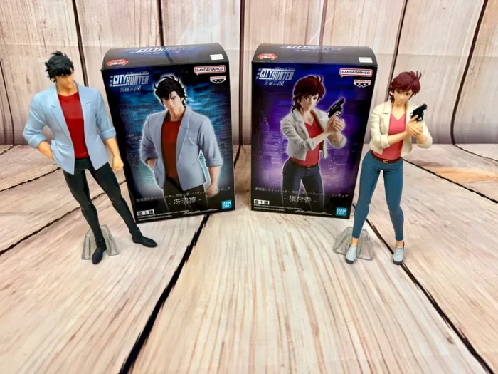 Lot de figurines import Japon - City Hunter - Ryo et Kaori - photo numéro 4
