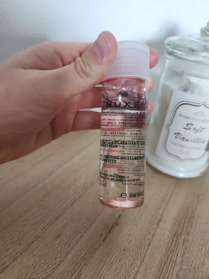 🌺Eau micellaire démaquillante apaisante 3 en 1 Nuxe🌺 - photo numéro 3
