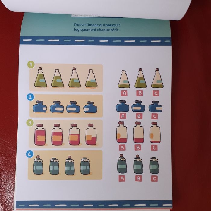 Bloc-jeux 7 ans+ "Logique & Observation" +Crayon fantaisie - photo numéro 5