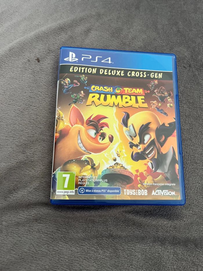 Jeu ps4 crash team rumble