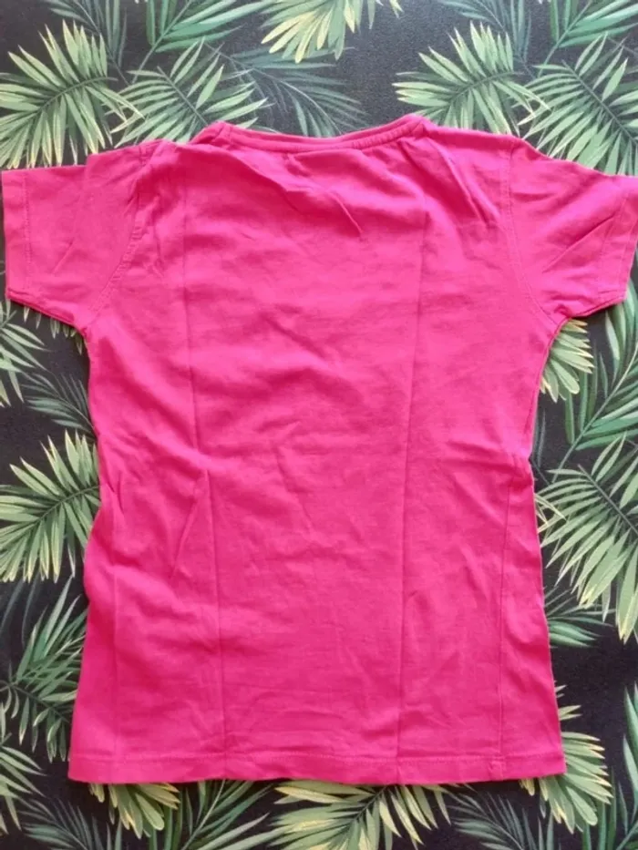 T-shirt fille Bassin d'Arcachon rose fuchsia 8 ans - photo numéro 4