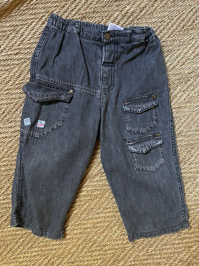 Pantalon gris fille Pick ouic 18 mois