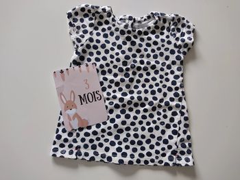 Tunique taille 3 mois