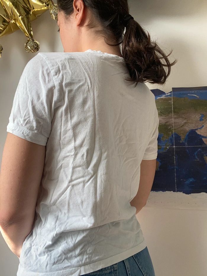 Tee shirt blanc imprimés - photo numéro 6