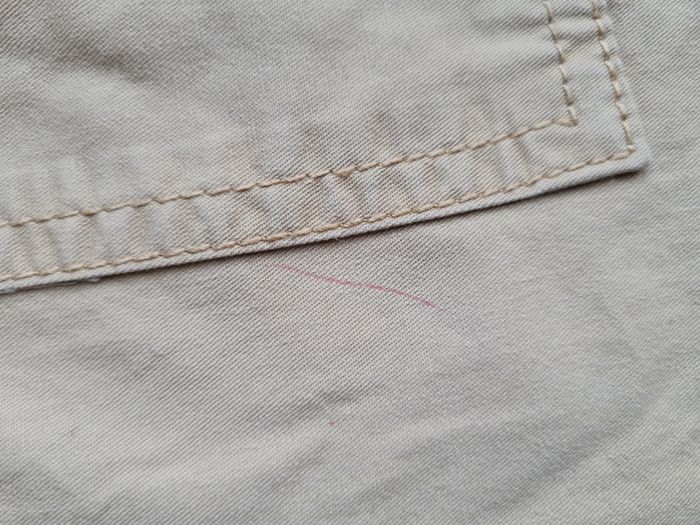 Pantalon beige fille fin - photo numéro 2