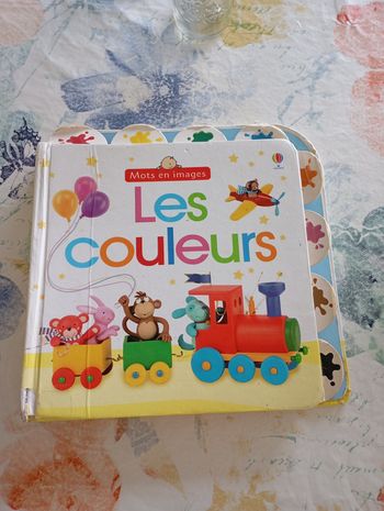 Livre les couleurs mots en image